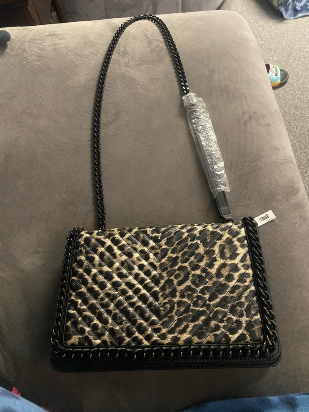 NWT Aldo Greenwald Leopard crossbody bag